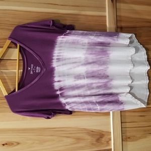 Womens American Eagle Outfitters Women Purple Short Sleeve T-Shirt -Size XL
